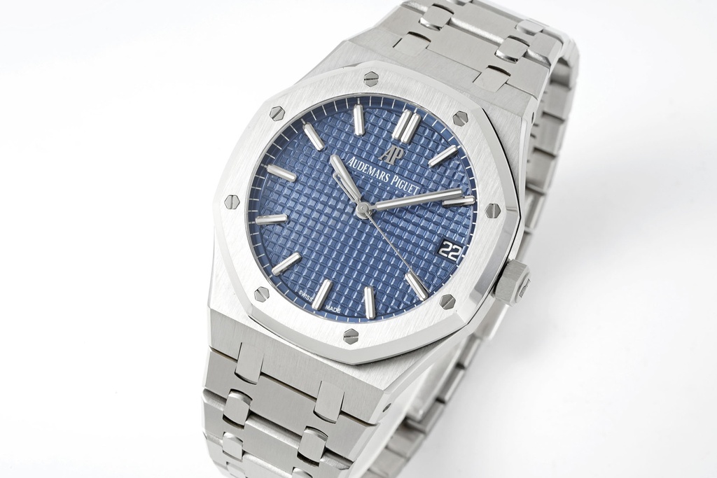 Royal Oak 15510, 41mm, “50th Anniversary”, Blue Dial on SS Bracelet