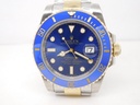 Submariner 116613 LB, Blue Ceramic, 904L Stainless Steel, Yellow Gold, Blue Dial