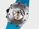 Royal Oak Offshore 42mm, Blue Dial On Light Blue Rubber Strap, A4404 [APF]