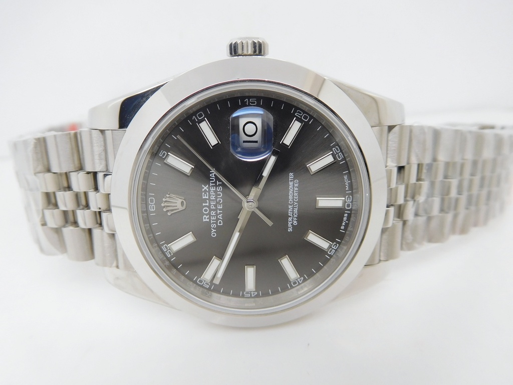 DateJust 126334, 41mm, Grey Dial on Jubilee Bracelet