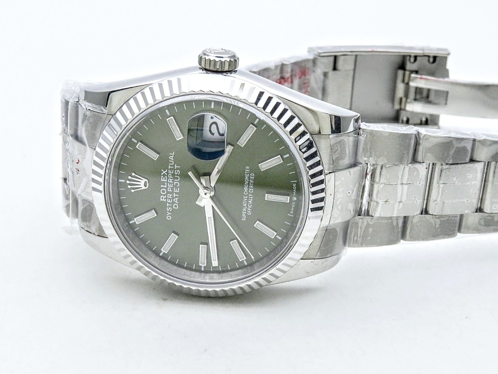 DateJust 126334, 41mm, Green Dial on Oyster Bracelet