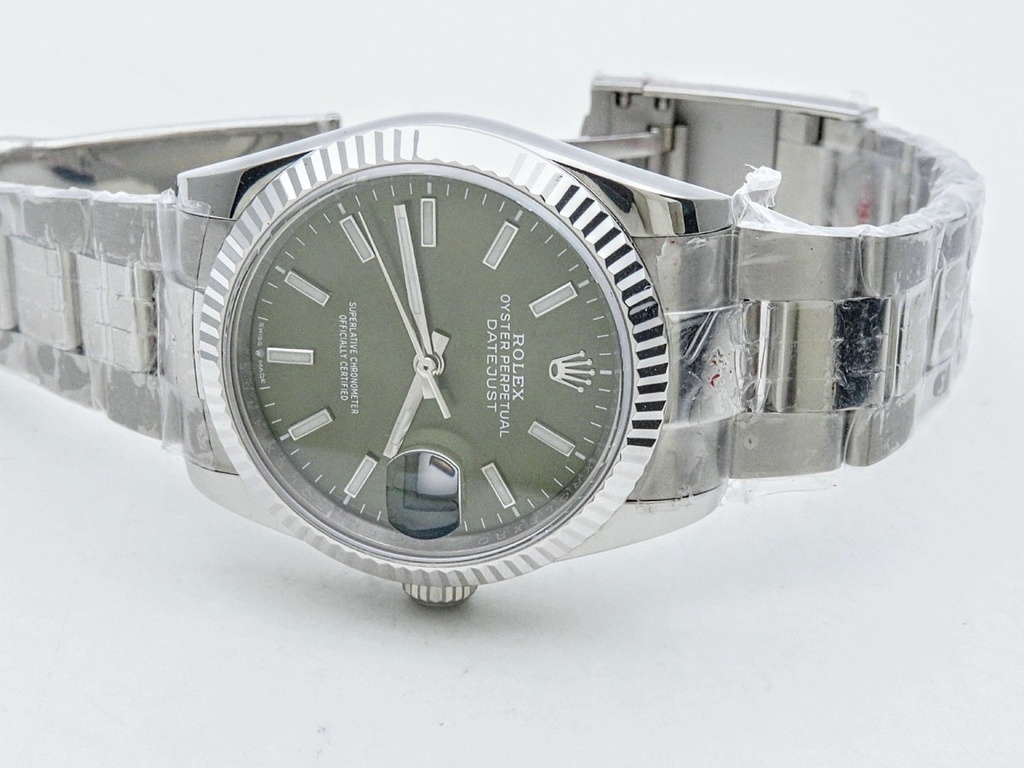 DateJust 126334, 41mm, Green Dial on Oyster Bracelet