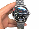 Seamaster 300M 007 50th SS MKF 1:1 Best Edition Black 007 Dial Ceramic Bezel on SS Bracelet A2824