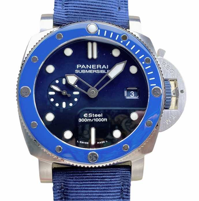 PAM1289 Y VSF 1:1 Best Edition Blue Dial on Blue Nylon Strap P900