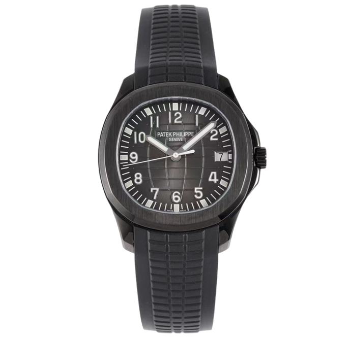 Aquanaut Black Venom DLC ZF 1:1 Best Edition Black Dial on Black Rubber Strap 324CS