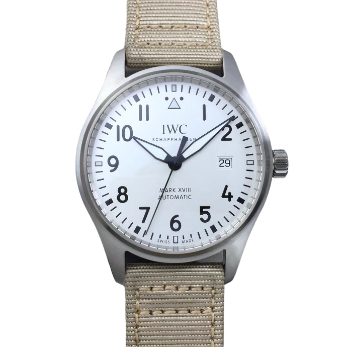 Mark XVIII IW327012, MF, White Dial on Nylon Strap A35111