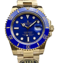 Submariner 116618, Blue Ceramic, YG Plated 904L SS, Clean Factory, VS3135