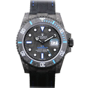 Submariner DiW, Forged Carbon Blue Element on Nylon Strap, VS Factory, VS3135