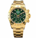 Daytona, JHF, YG Bezle Green Dial on YG Brcelet, A4130