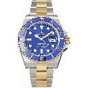 Submariner 116613 LB, Blue Ceramic, 904L Stainless Steel, Yellow Gold, Blue Dial