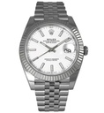 DateJust 126334, 41mm, White Dial on Jubilee Bracelet