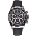 Daytona 116519, Clean Factory, Black Diamonds Dial on Oysterflex Rubber Strap, SA4130