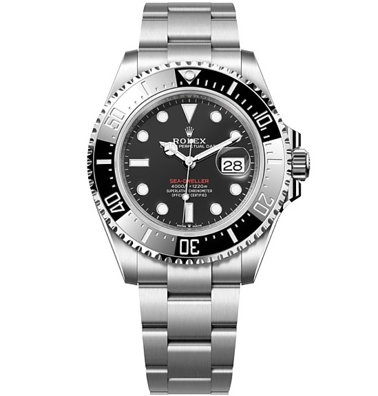 Sea Dweller 126600, Black Dial, 43mm MAX Version