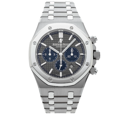 Royal Oak, 26331, IPF, Gray/Blue Dial on SS Bracelet, A7750