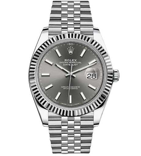 DateJust 126334, 41mm, Grey Dial on Jubilee Bracelet