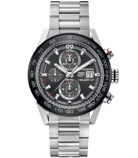 Calibre Heuer 01 Chrono Black - XF Factory