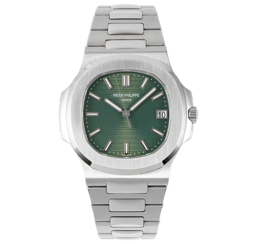 Nautilus 5711/1A 3KF 1:1 Best Edition Green Textured Dial on SS Bracelet 324CS V4