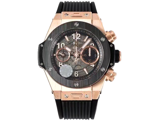 Hublot Big Bang Unico Ceramic ZF Skeleton Dial on Black Rubber Strap A1280