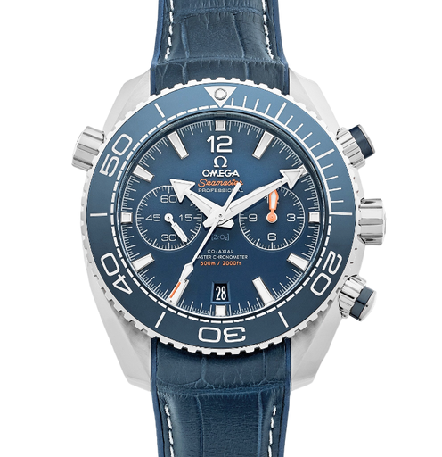 Planet Ocean Seamaster, OMF, Blue Dial on Blue Rubber Strap A9300