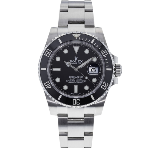 Submariner 126610LN, Black Ceramic, 904L SS, Clean Factory, S3235