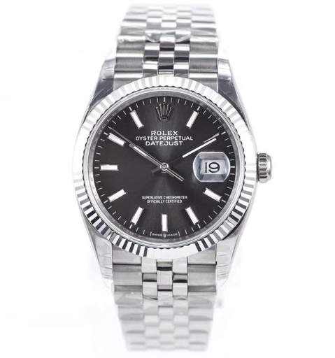 DateJust 126234, 36mm, Grey Dial on Jubilee Bracelet