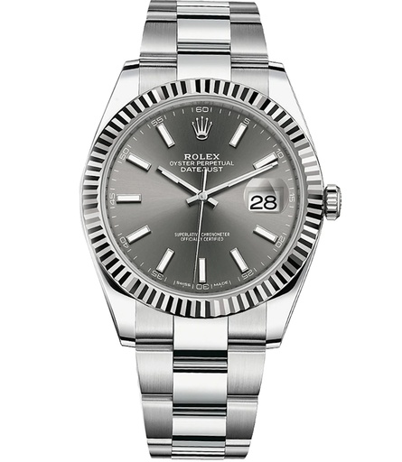 DateJust 126334, 41mm, Grey Dial on Oyster Bracelet